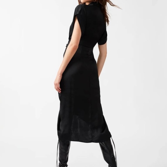 Steve Madden TORI DRESS BLACK-Size 6 - Picture 3 of 11